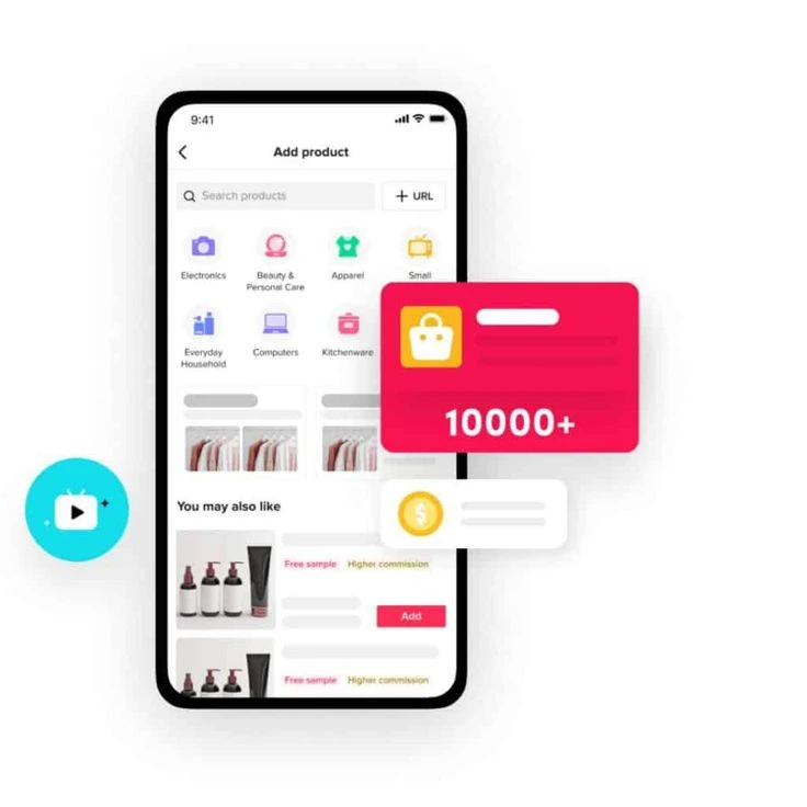 Gambar Hp Buka Affiliator Tiktok
